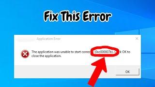 How to Fix Error 0xc00007b in Windows 7/8/10/11 (2024) - Easy Step-by-Step Guide 