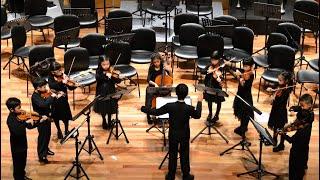 Chia Ren Cher conducting kids’philharmonic@sg Seed Orchestra, Rehearsal for concert, Malaysia, 2016