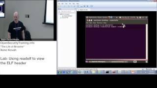 2013 Day2P20 LoB: Lab - Using readelf to View the ELF Header