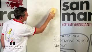 How to Apply San Marco Marcopolo Luxury Metallic Textured Paint | Powered by Impera Italia