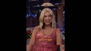 "Dua Lipa's Hilarious Banter with Jimmy Fallon"