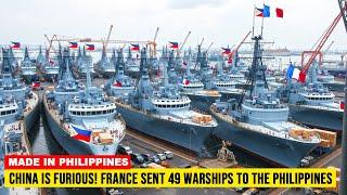 France sent 49 warships and built a shipyard in the Philippines to counter china in wps