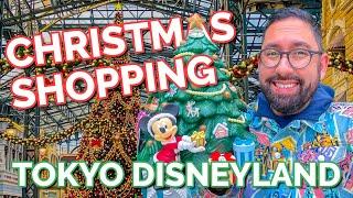 Christmas Shopping for Tokyo Disneyland Merchandise in 2022!