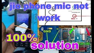 Jio f220b mic not working 100%  all solution (# ifix &restore)