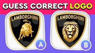 Guess the Correct Car LOGO  Ultimate Car Challenge - Easy, Medium, Hard Levels