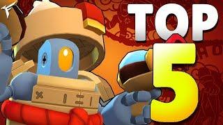 TOP 5 Skin più RARE e INTROVABILI di Brawl Stars!