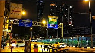 Walking Kuala Lumpur - JALAN BINTANG, BUKIT BINTANG, Malaysia l CMCO night