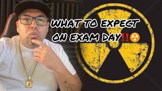 WHAT TO EXPECT ON EXAM DAY‼️️