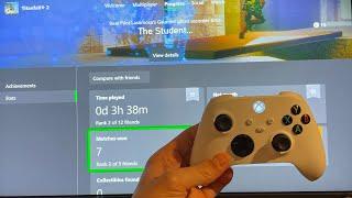 Xbox Series X/S: How to View Total Game Hours Played Tutorial! (For Beginners) 2025