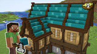 I Built the PERFECT Starter Base in Survival Minecraft | How To Enjoy Minecraft Episode 2