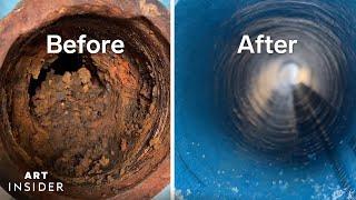 How Pipes Are Professionally Cleaned and Relined | Art Insider