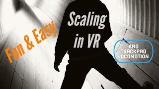 Using scaling in your game design for fun in Virtual Reality with Unity3D