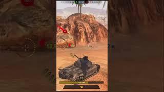 70% ТАЩИТ БОЙ 1 vs 3 ПРОТИВ АЛЬФАЧЕЙ на ТОКСИЧНОМ ТАНКЕ в #blitz #tanksblitz #shorts