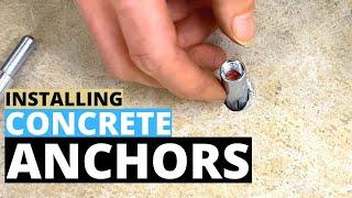 HOW TO STABILIZE YOUR MACHINES WITH CONCRETE ANCHORS