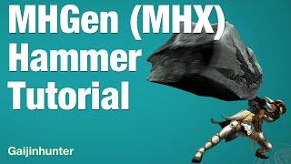 Monster Hunter Generations (MHX): Hammer Tutorial