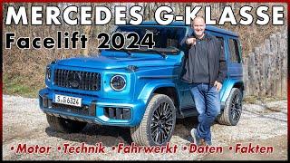 Mercedes G500 & AMG G63 Kurzvorstellung - Was bringt das Facelift der G-Klasse? Daten Fakten 2024