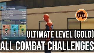 Taskmaster Combat Challenges - Ultimate Level (Gold) - Marvel's Spider-Man PS4