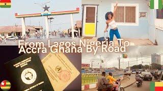 Finally Left Lagos Nigeria to Accra Ghana|Travel With Me From Lagos To Benin,Togo& Ghana