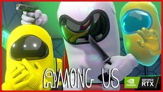 AMONG US 3D ANIMATION - GHOST & MINI CREWMATE #16