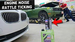 HOW TO FIX ENGINE NOISE RATTLE TICKING EASY