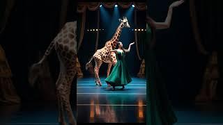 America's Girl Got Talent Giraffe  Magic #AGT #americagottalent #magic #usa