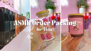 ASMR Order Packaging for Tina!