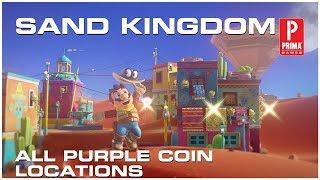 Super Mario Odyssey - Sand Kingdom All Purple Coins