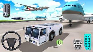 New Airplane Pushback Vehicle in City Airport - 3D Driving Class 2025 - Android iOS 3D Car games