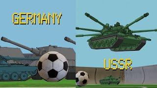 How do tanks play football