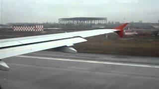 A320 take off, Pulkovo, LED, Saint Petersburg