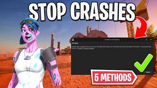 How To Fix Fortnite CRASHES in Season 3! (5 Methods)