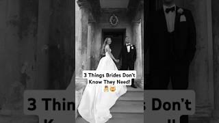 3 Things Brides Don’t Know They Need!  #bride #bridetobe #weddingsdownunder #brides