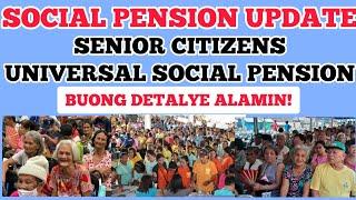 SOCIAL PENSION UPDATE SENIOR CITIZENS UNIVERSAL SOCIAL PENSION UPDATE #seniorcitizen #socialpension