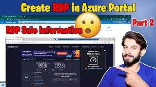 How to create RDP in Microsoft Azure