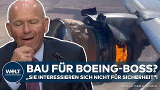 BOEING am PRANGER: Kotau oder Imagepolitur? CEO Dave Calhoun bittet für 737-Abstürze um Verzeihung