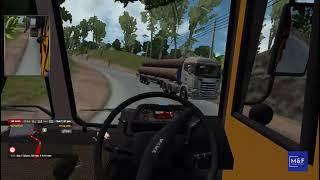 Reckless Driving in Hills: ETS 2 1.33; M.D.E.I Map