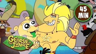 George of the Jungle | Steve VS George | Full Episodes Collection | Cartoons For Kids