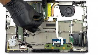 ️ How to open Fujitsu LifeBook U7512 - disassembly and upgrade options