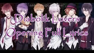 Diabolik Lovers | Opening Full Lyrics