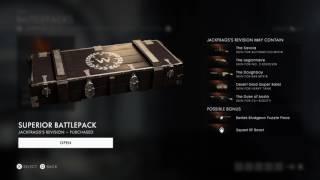 Battlefield™ 1 Superior Battlepacks Jackfrag opening