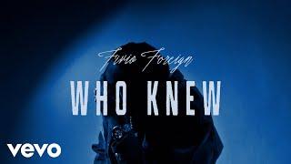 Fivio Foreign - Who Knew (Official Visualizer)