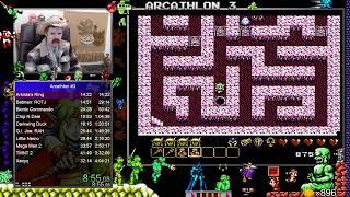 Arcathlon #3 newest PB by Arcus (10 NES games back-to-back)