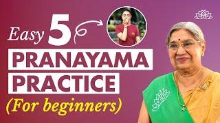 Easy Pranayama for Beginners | Transform your body & mind | Reduce stress & anxiety