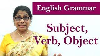 Learn English Grammar | Subject, Verb, Object | Basic English Grammar for kids
