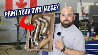 Teaching you how to make $1000/day (Turbo Manifold Build Tutorial)