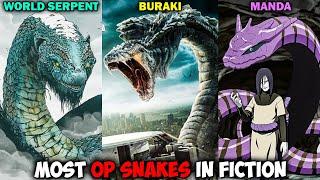 Top 7 Most Powerful Snakes in Fiction (தமிழில்) | Savage Point