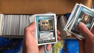 Star Trek The Next Generation CCG Collection Review 1994-1995 Decipher Games