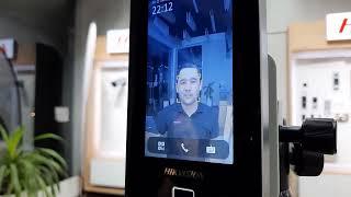 ️ Eng aqilli va eng tez Face ID. Терминал распознавания лиц DS-K1T341AMF Hikvision