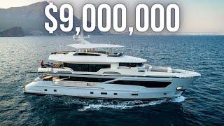 Inside a $9,000,000 Explorer Yacht with an INCREDIBLE Range | Kando 110 SuperYacht Tour