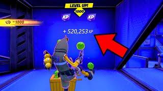 500k XP in minute! (FORTNITE NEW SEASON 3 XP GLITCH MAP)